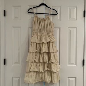 English Factory Tiered Midi Dress